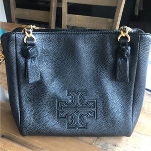 Tory Burch Harper small satchel - black